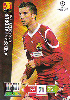 Andreas Laudrup FC Nordsjaelland 2012/13 Panini Adrenalyn XL CL #182